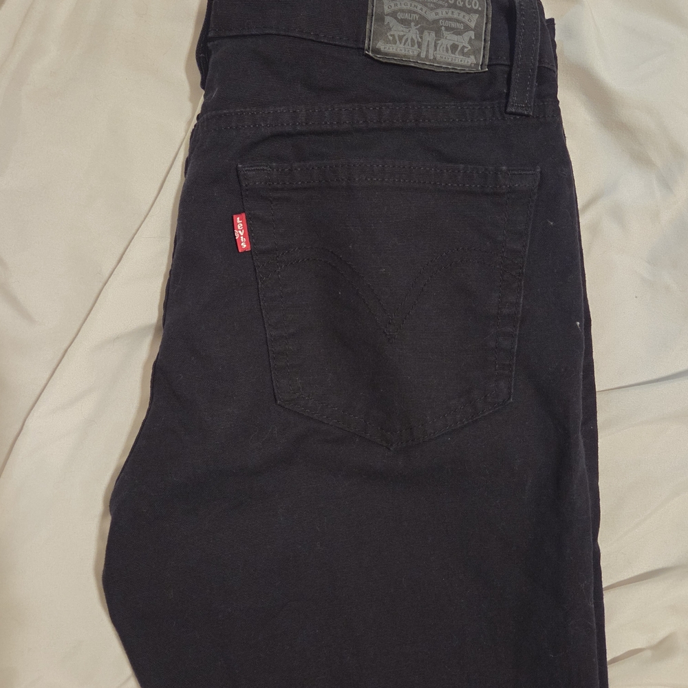 Levi's Black Slim Jeans Timeless Fit